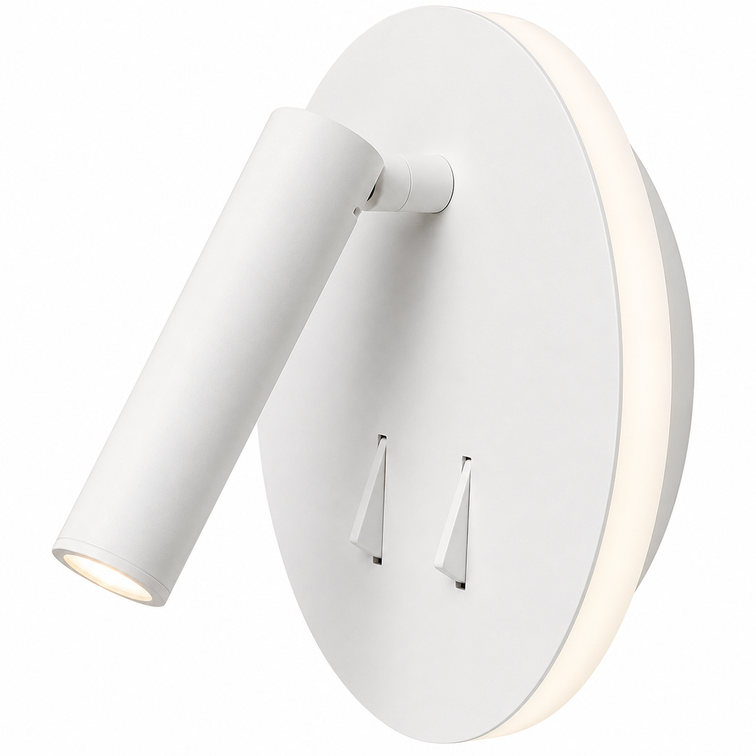 Modern Adjustable Wall Spotlight with Switch